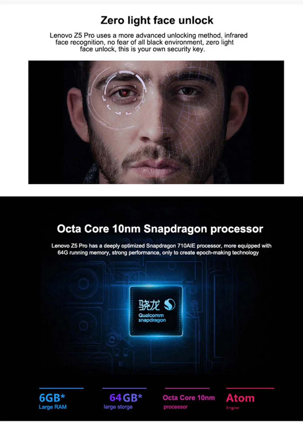 Lenovo Z5 Pro Smart Phone Snapdragon 710 (5)