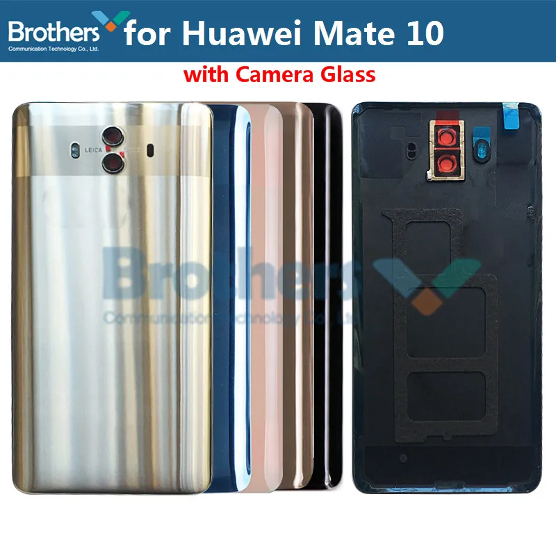 Батарея Корпус для Huawei mate 10 Батарея двери с Камера объектив для Коврики 10 ALP-L09 ALP-L29 ALP-L09 задняя крышка Корпус