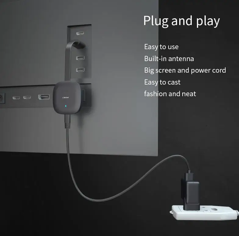 G18 же экран устройства HDMI интерфейс AM8272 Чип поддержка H265 декодирование 4 к видео разрешение для iOS 12 ТВ Домашние развлечения