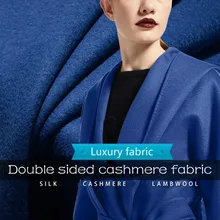 Двухслойная шелковая волнистая кашемировая ткань метр зимнее пальто куртка шерстяная кашемировая ткань 150 см шерстяная ткань оптом шерстяная ткань