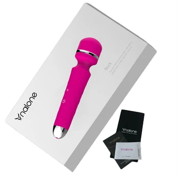 Nalone 7 Functions Powerful AV Massager Rock 100% Waterproof Rechargeable G-Spot Magic Wand Massager Vibrators Sex Products 6
