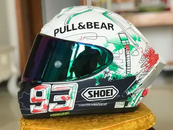 

2020 NEW STYLE X14 Matte Graffiti 93 Ant MOTOR RACING ECE motorcycle helmet