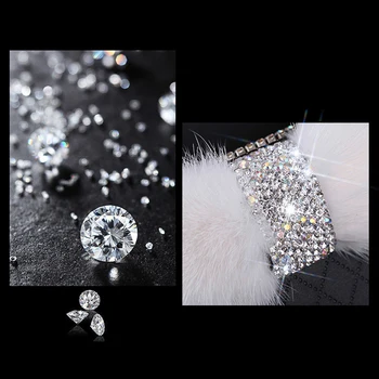 

Diamond Storage Box Rhinestones Mobile Holder Storage Box Accessory High Quality