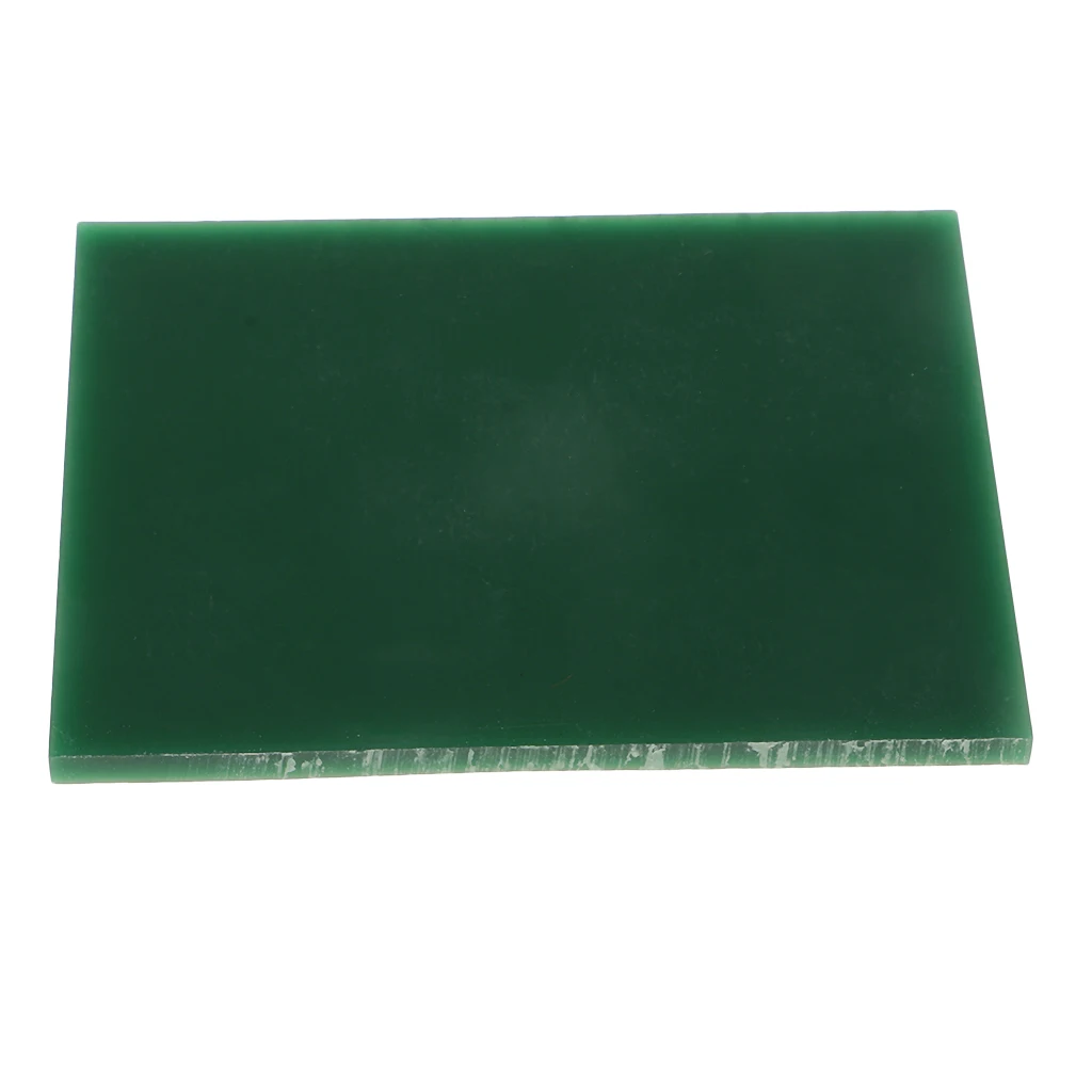 1/2/3/4mm Sculpture Carving Wax Block Green Hard Sliced For Jewelry Making Designing Jewelry Tools 