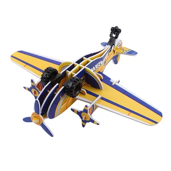 

2019 Hot Sale Airforce 3D Puzzle Military Model Plane DIY Aircraft Puzzle Paper Model Easy Set Up Boy Collection Game