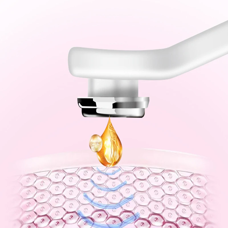  Ultrasonic vibration Ion Skincare Face Massager Blackhead Export Skin Care Tools Nutrition Import H
