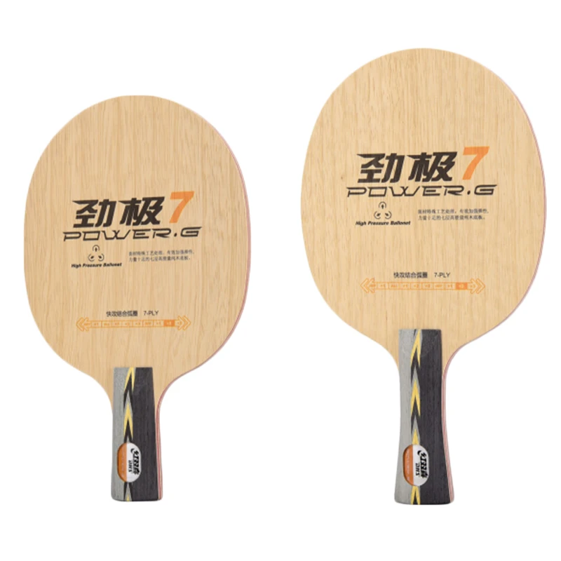 Table Tennis Rackets Dhs G7 7 Pure Wood New Blade Racquet AliExpress