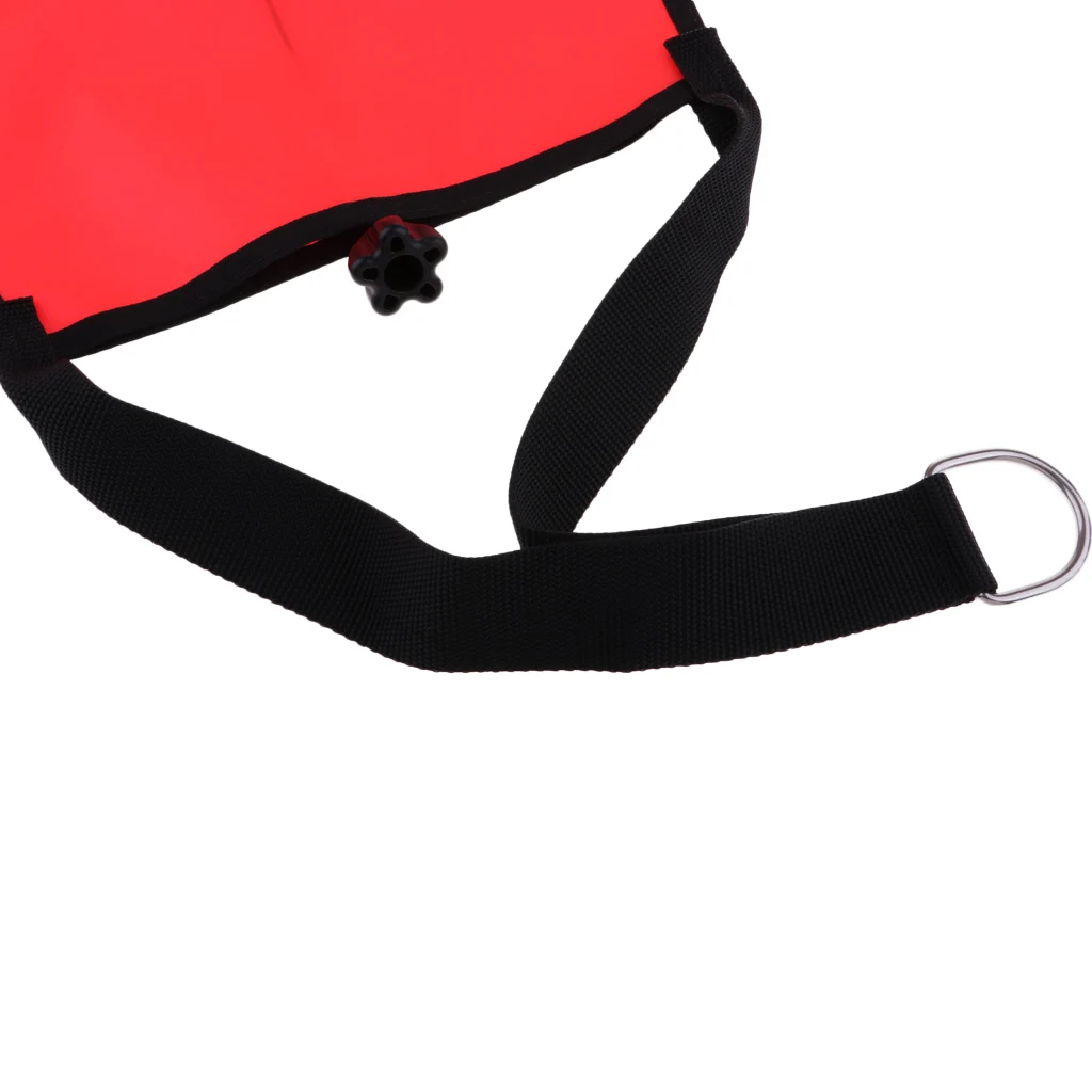 High Visibility Compact Lift Bag with Dump Valve Gear Underwater Scuba Diving Work 50lbs Scuba Diving 50lb Lift Bag