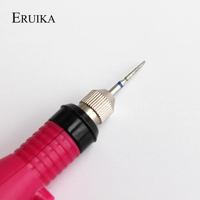 ERUIKA 1 шт. алмазное сверло электрическое сверло для ногтей вращающийся инструмент для дизайна ногтей фреза для маникюра полировальная машина