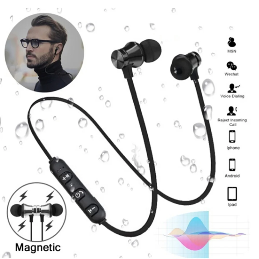 1 шт. XT11 Bluetooth V4.1 гарнитура спортивные свободные руки беспроводные в ухо шум