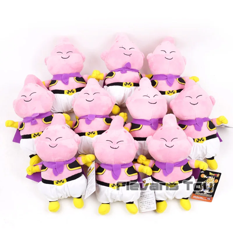 Аниме Dragon Ball Z Majin Boo Buu плюшевые игрушки мягкие милые Мультяшные куклы для подарка 10 шт./партия