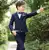 2019 Kids boys wedding Blazers Black suits boy slim blazer стильные вечерние костюмы наборы для мальчика party clothes flower boy clothing