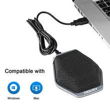 Mouriv Conference USB Omnidirectional Microphone with Plug Table Top Desktop Microphones for PC Computer /Windows / Skype Mouriv Conference USB Omnidirectional Microphone with Plug Table Top Desktop Microphones for PC Computer /Windows / Skype