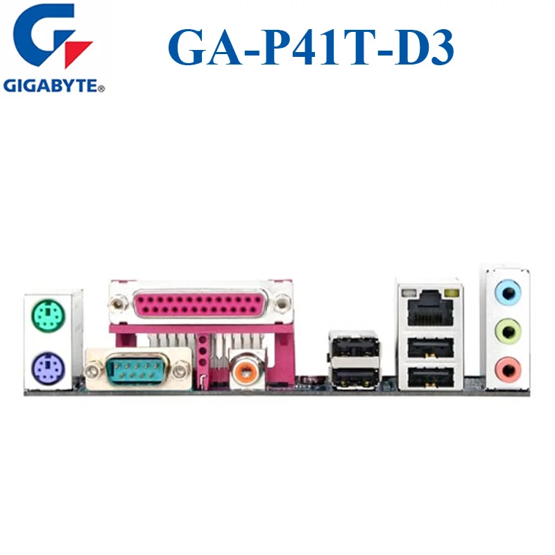 compile equal Mosque Socket LGA 775 GIGABYTE GA P41T D3 Desktop Motherboard Q8200 Q8300 DDR3 8GB  ATX UEFI BIOS Original Used Mainboard P41T D3|Motherboards| - AliExpress