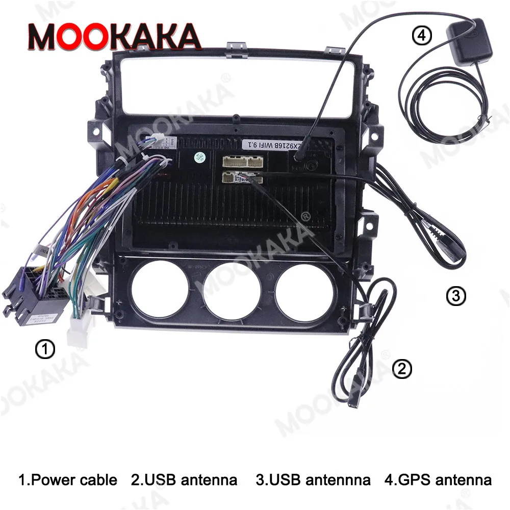 Автомобильный GPS навигатор Android10.0 4 + 64 ГБ для Suzuki Liana 2004 2008 автомобильный