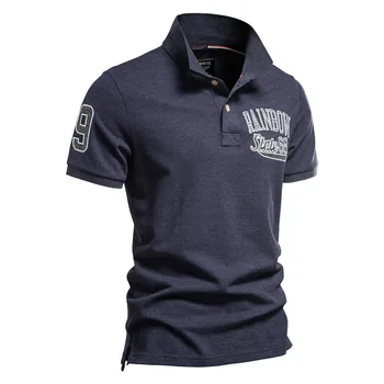 Men's 100% Cotton Casual High Quality Polo Shirt
