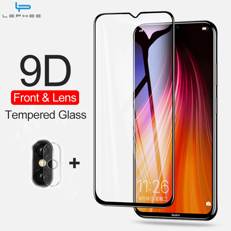

For Xiaomi redmi note 8 Tempered Glass on xiomi Redmi Note 8 7 K20 Pro 7s 7a Mi A3 Camera Lens Screen Protector Full Cover Glass