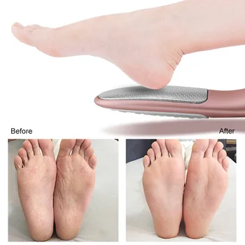

2-Sided Stainless-Steel Foot File Double Sided Foot Care Pedicure Rasp Tools Long Lasting Metal Callus Remover Foot Skin Care