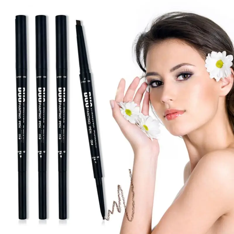 

TEAYASON Portable Eyebrow Pencil Waterproof Eyebrow Tattoo Long Lasting EyeBrow Wax Easy To Wear Eyebrow MakeUp Cosmetics TSLM1