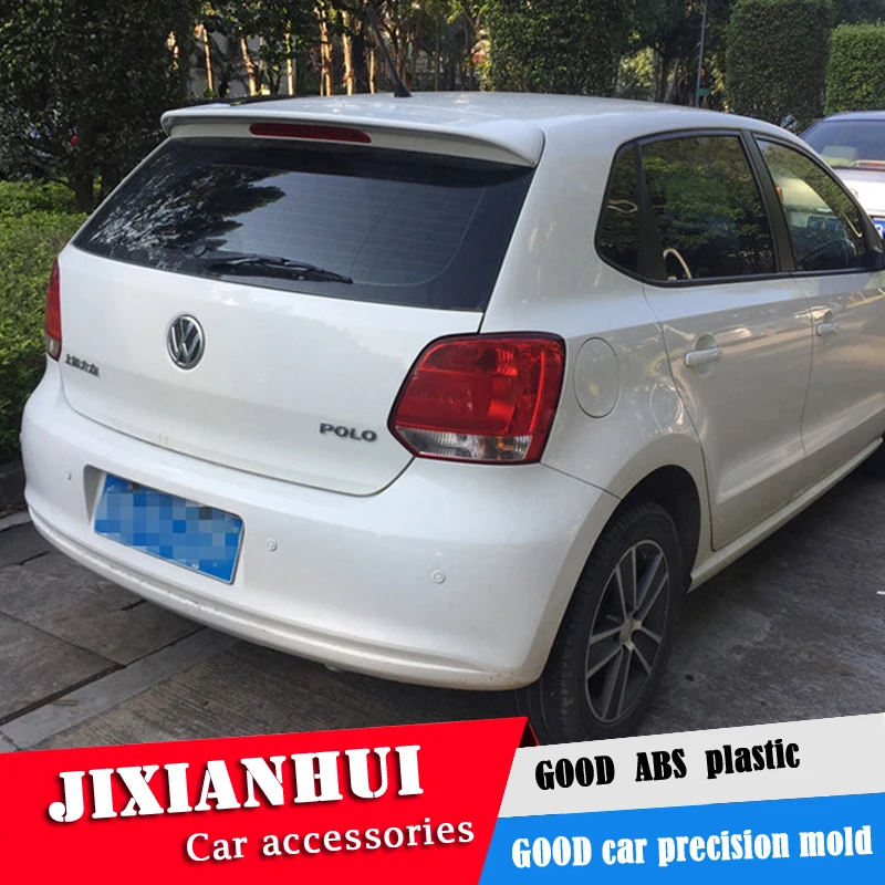 Спойлер для поло 2011-2016 Volkswagen Polo спойлер ABT ABS пластик Материал заднее крыло