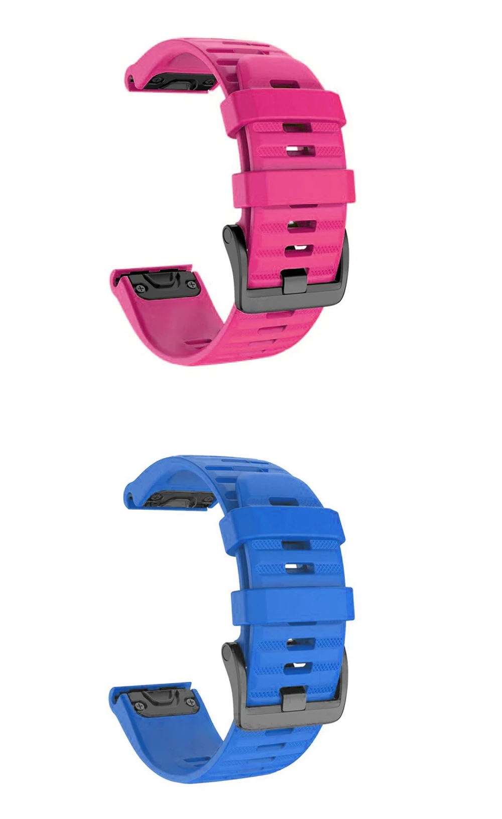 26 22MM Compatible Silicone Watch Band Strap For Garmin Descent Mk1 Mk2/Approach S60 S62 Smart Watchband Quick Release WristBelt