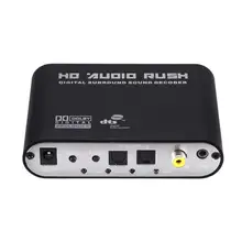 Digital Surround Sound Decoder 5.1 Channel DTS Dolby AC3 Digital Audio Audio Sound Decoder Converter Amplifier цена Digital Surround Sound Decoder 5.1 Channel DTS Dolby AC3 Digital Audio Audio Sound Decoder Converter Amplifier цены онлайн