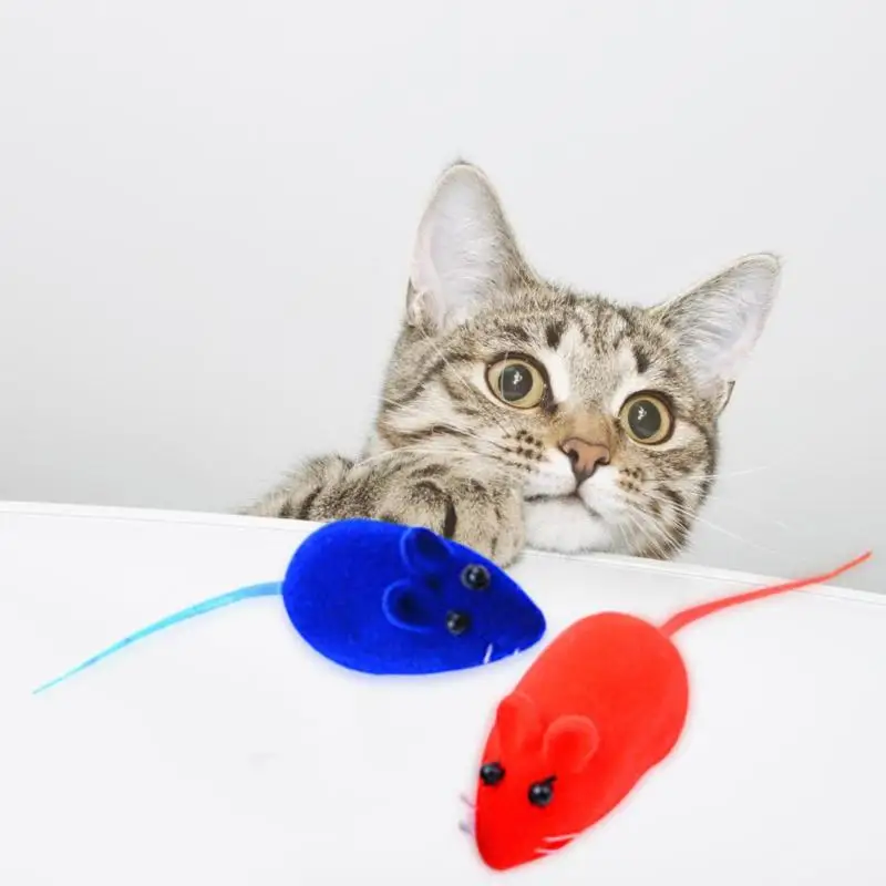 1 шт. игрушка для кошек, мышь, маленькие грызуны, мышь, мягкие игрушки, пищащий звук, игрушка для кошек, собак, домашних животных, хитрые игрушки, разные цвета, случайный цвет