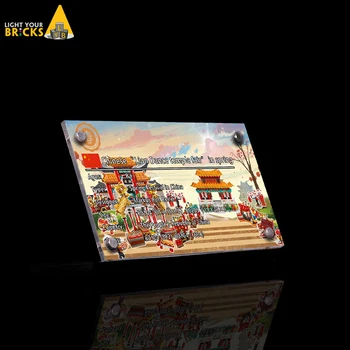 

THE display stand for LEGO 80105 Chinese New Year Temple custom acrylic Licence brand
