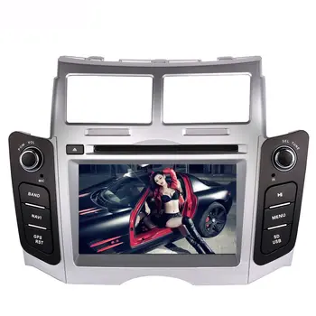 

car radio for toyota yaris car multimedia system with gps support Video 4G android 7.0 car auto parktronic Car Multimedia Player