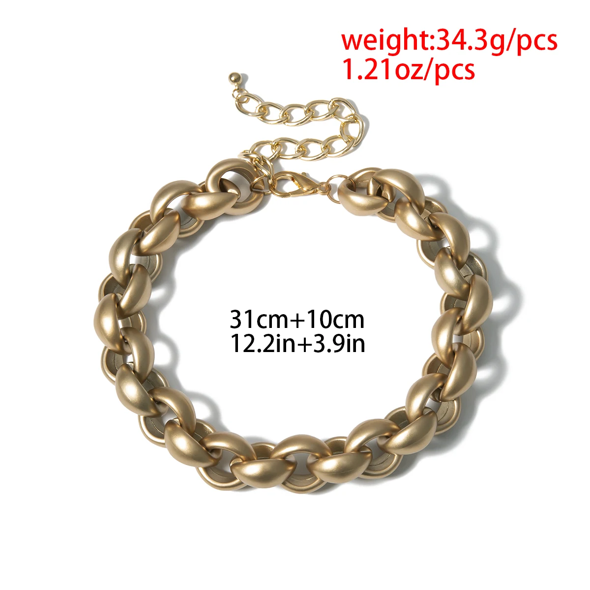 Vintage Chunky Choker Necklace for Women – SELINA Choker Necklaces 8d255f28538fbae46aeae7: Gold-color