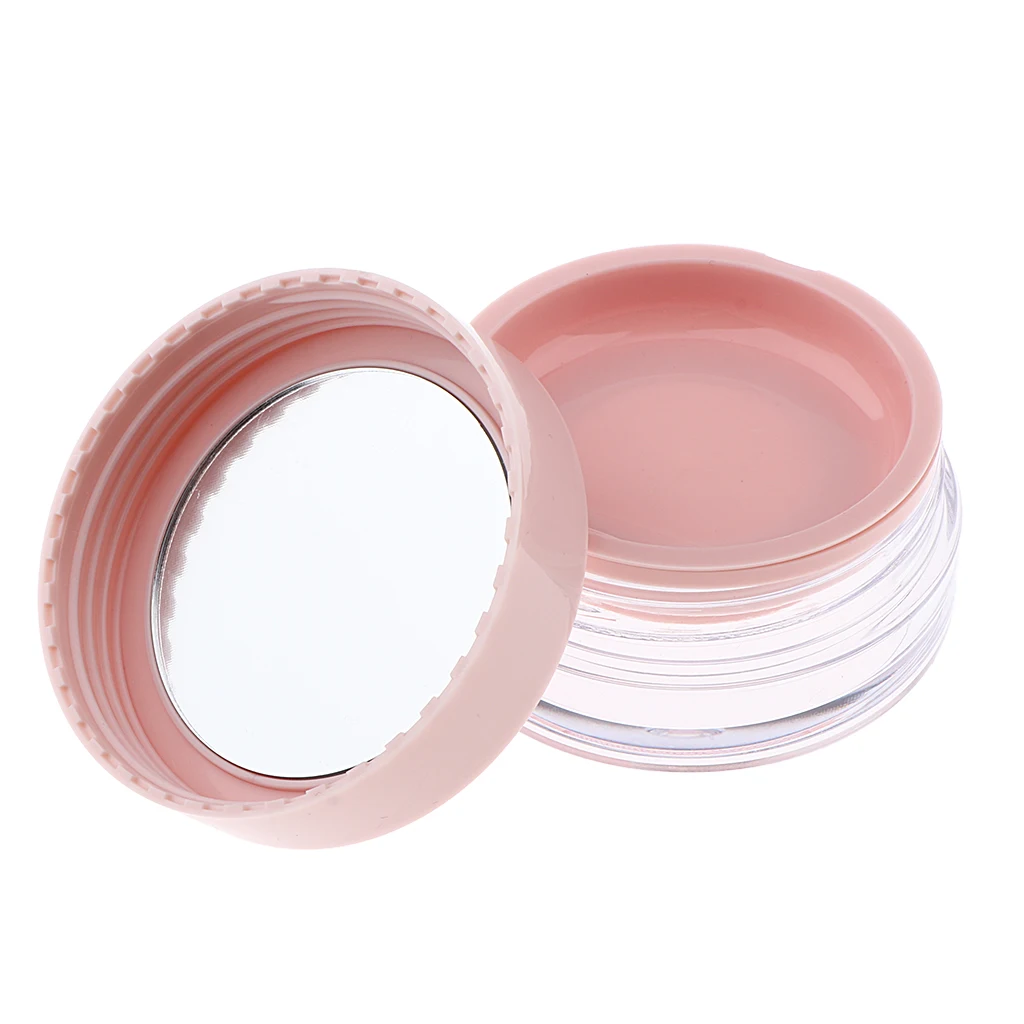 20G Empty Makeup Loose Powder Blush Case Refillable Cosmetic Container Jar Pot Box with Mirror and Sifter