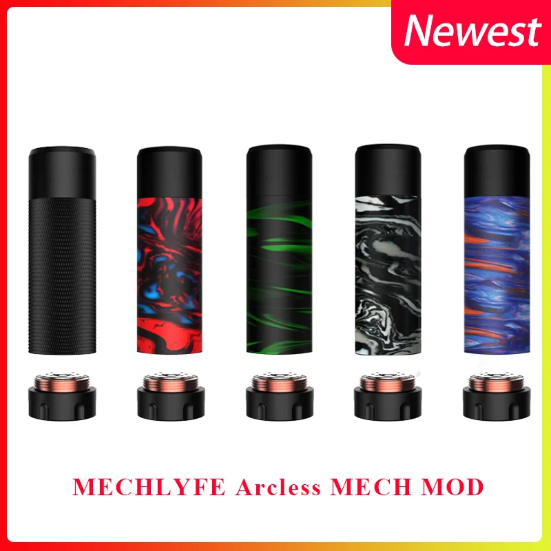 

Original MECHLYFE Arcless MECH MOD Copper Edition 25mm vaporizer cigarette Mech mod vs vgod pro 2 Fit E Cigarette vape atomizer