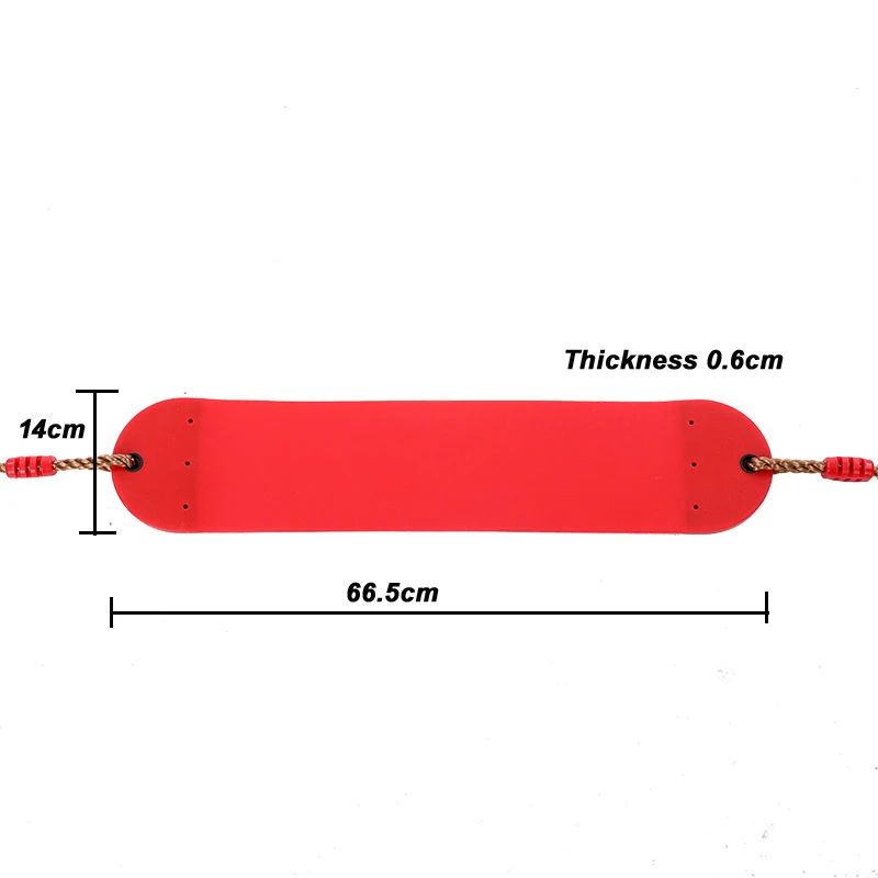 Outdoor Sport Equipment Flexible Glue Swing EVA Soft Board Toys for Children Kids Leisure Toy Super Load Bearing Trapeze 6