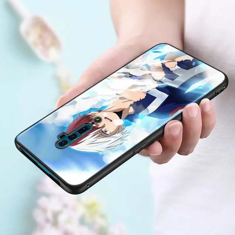 My Hero Academia Anime Cartoon Silicone Phone Case For OPPO Reno Z 10X Zoom F11 F9 F7 F5 A7 R9S R17 Realme 2 C2 K3 Pro
