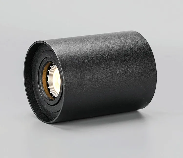 普洛缇led射灯明装吸顶式led客厅走廊过道灯筒灯cob聚光灯单灯-tmall_11