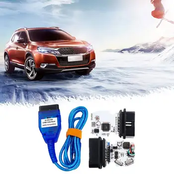 

Diagnostic Cable Tool USB OBD Interface Diagnostic Cable Test Line Fits for INPA K+CAN With Switch Automobile Fault Detection