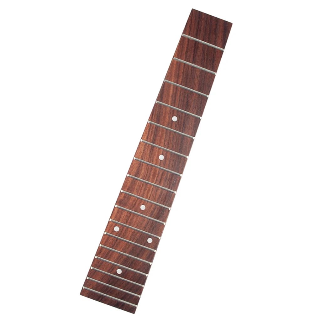 Ukulele Fingerboard Fretboard for 23 inch Concert Ukulele Guitar 24.5x4.5x0.5cm