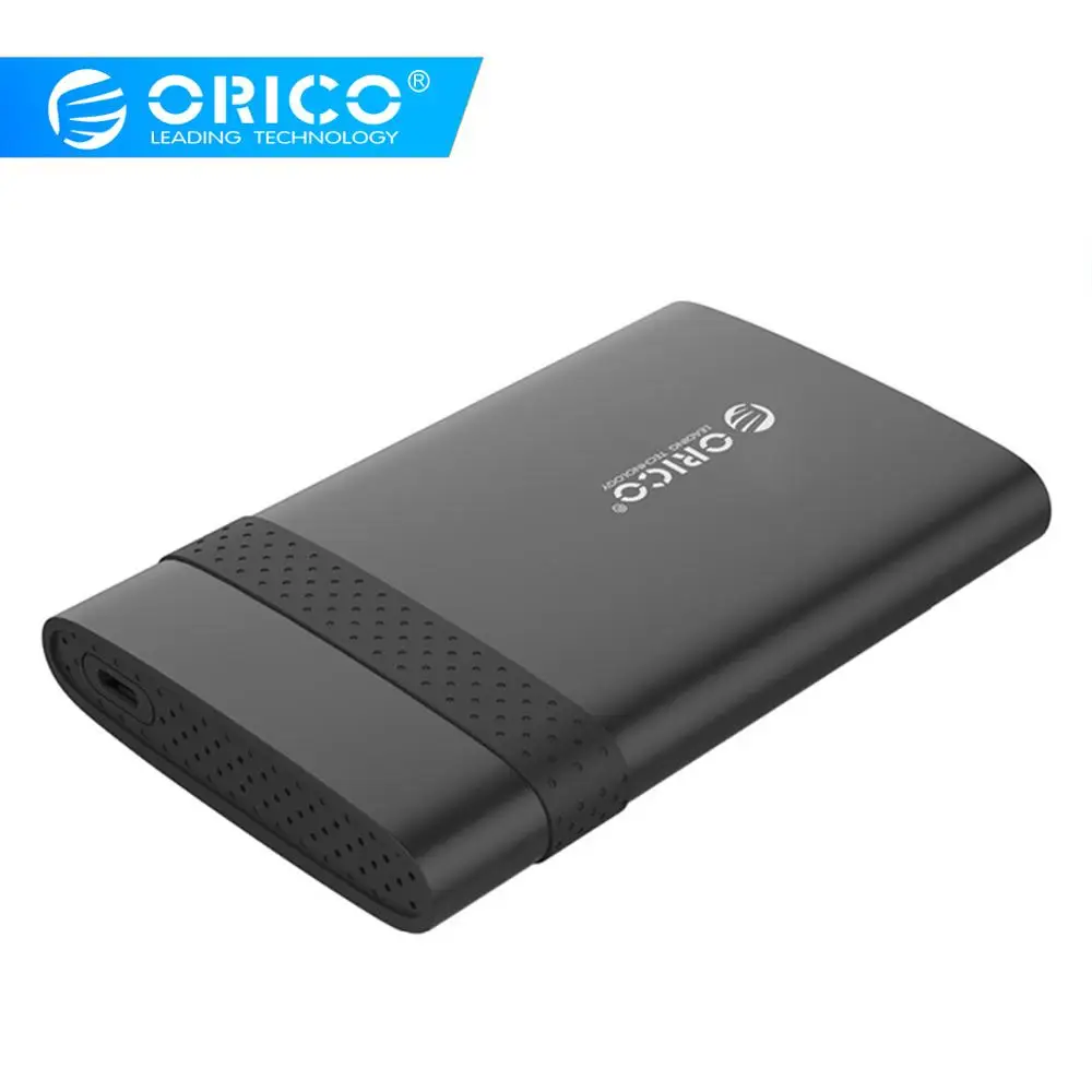 ORICO 2,5 дюйма HDD чехол USB 3,1 Gen 1 type-C To SATA 3,0 Супер Скоростной HDD Box бесплатные инструменты HDD корпус адаптер(2538C3