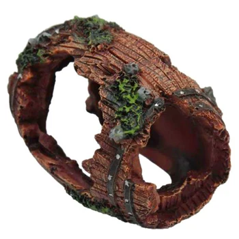

NEW-Barrel Sinking Barrel Sinking Aquarium Decoration Fish Deco Basins