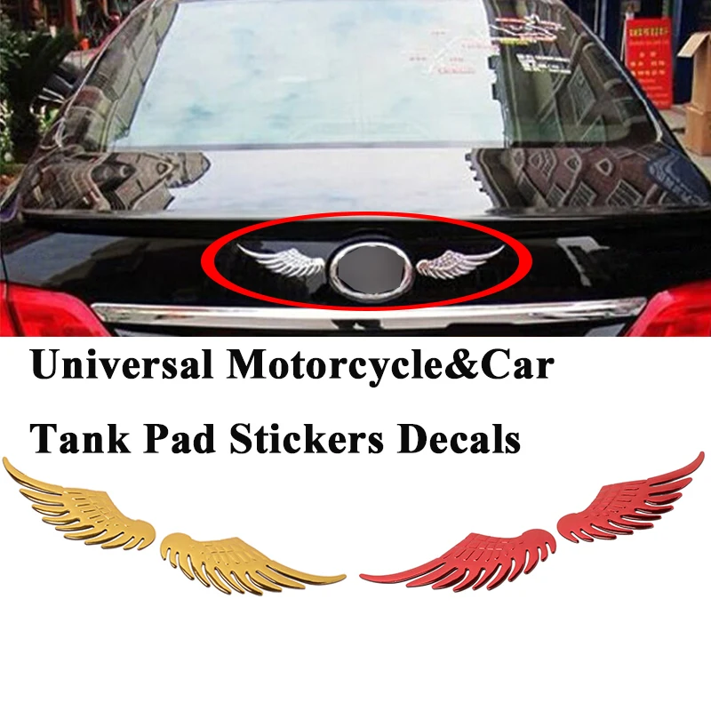 

2pcs Universal 3D Flame Fire Auto Motorcycle & Car Tank pad Stickers Emblem Fairing Decals For SUV ATV Honda Yamaha Kawasaki BMW