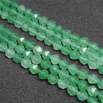 

6-10mm Natural Smooth Faced aventurine irregular Stone Beads For DIY necklace bracelet jewelry making 15 "free delivery