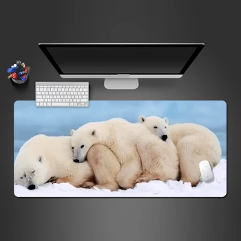 

Cute Animal Family Mouse Pad Advanced Lockable Washable Rubber Mousepad Gamers Big Play Pad High Quality Best Selling Gaming Mat