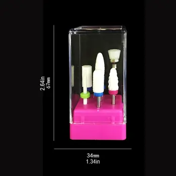 

Ceramic Polishing Head Seven-Piece Nail Polishing Machine Drill Set Phototherapy Nail Polishing Unloading Sanding Head