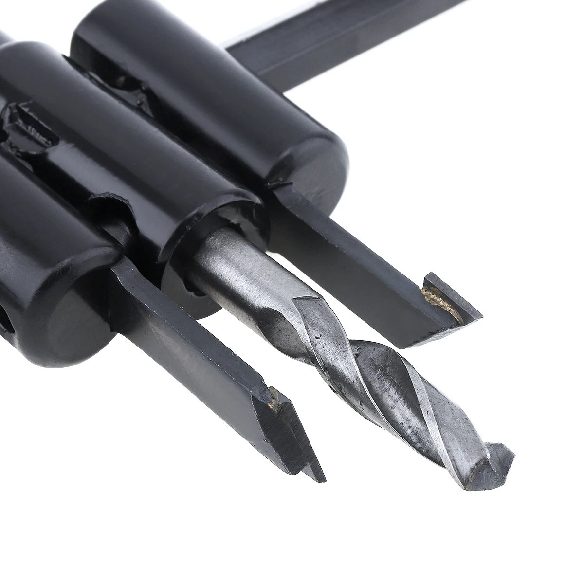 30-120/200/300mm Alloy Steel Circle Hole Saw Drill Bit Adjustable Aircraft Type Cordless Wood Cutter Tool Kit for Woodworking