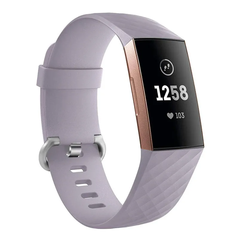Оригинальный официальный ремешок для Fitbit Charge 3 сменные спортивные аксессуары