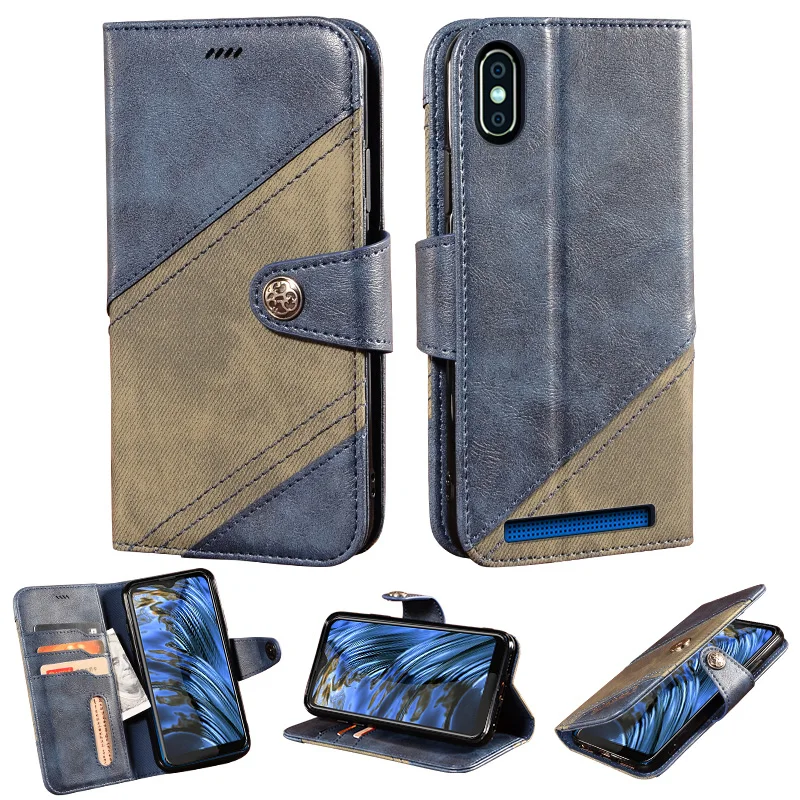 Чехол для телефона Leagoo M12 кожаный чехол книжка на заднюю панель магнитный