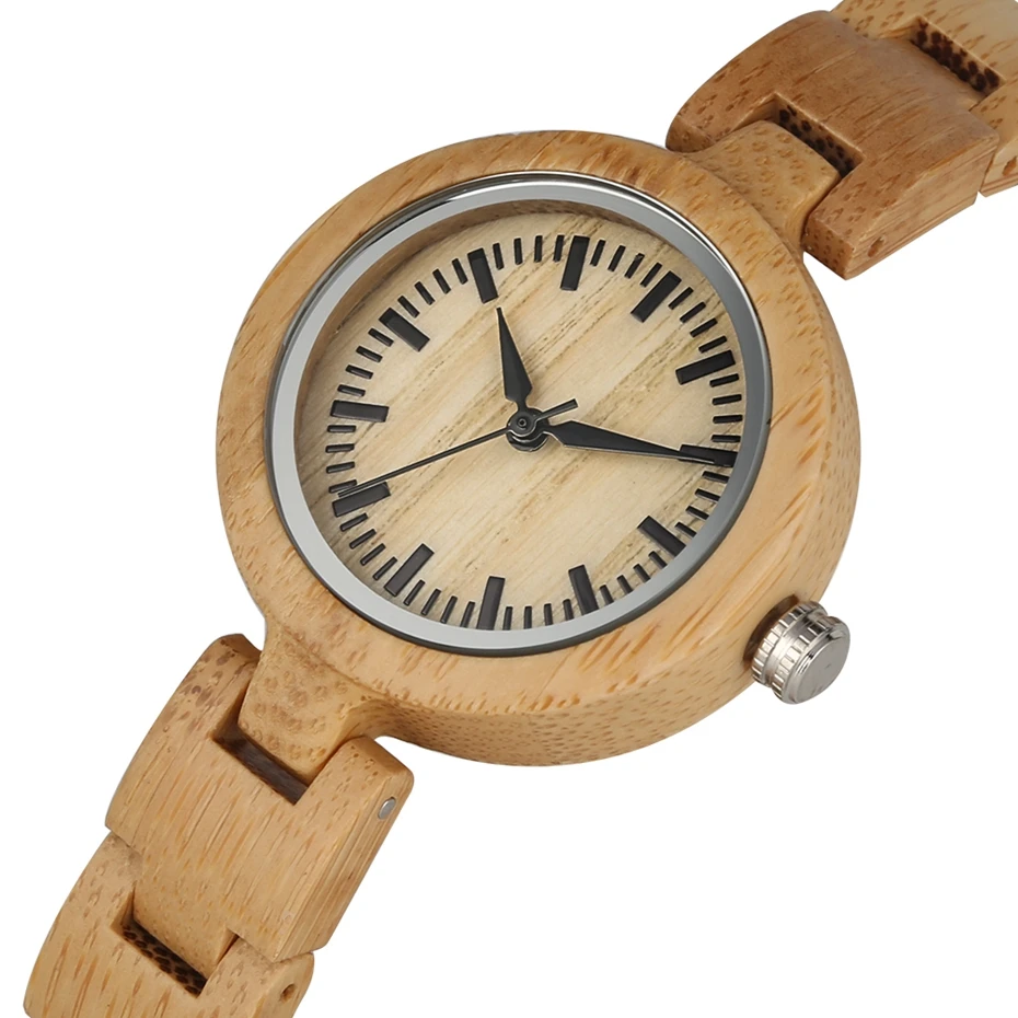 Women Watches Red Sandalwood Top Brand Luxury Woman Small Wood Watch Ladies Minimalist Female Clock Wooden 3