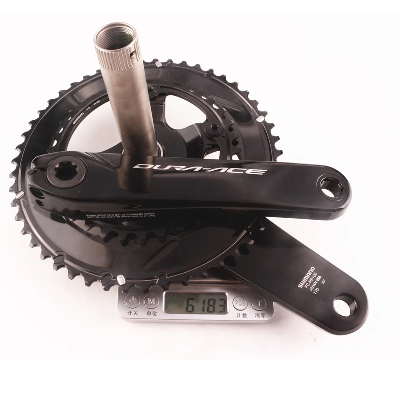 Запчасти для шоссейного велосипеда SHIMANO DURA-ACE FC R9100 Crank 2x11 speed HOLLOWTECH II R9100 50-34T 52-36T 53-39T 170 мм 172,5 мм 22s