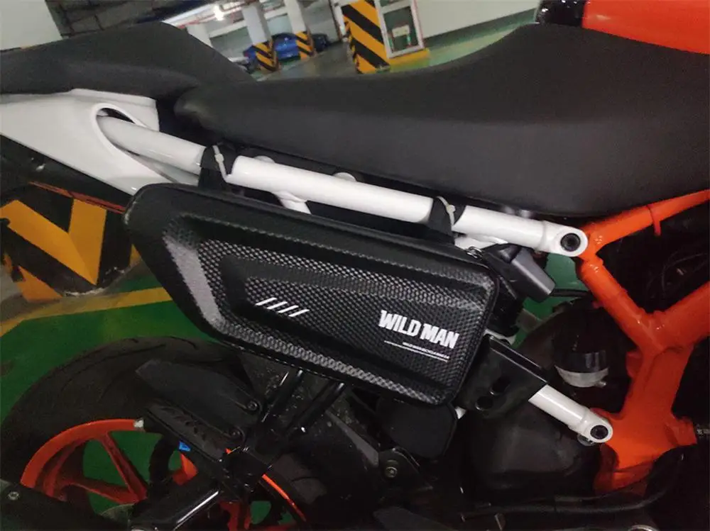 

FOR KTM Duke390 Side Bag Right Side Package Hard Shell Triangle Package KTM 390 Side Package Side Bag Kit