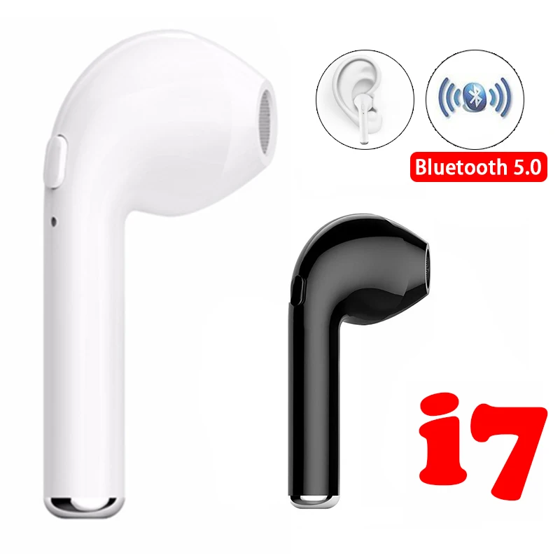 I7 TWS Bluetooth наушники стерео вкладыши Беспроводная гарнитура 5 0 спортивные для всех
